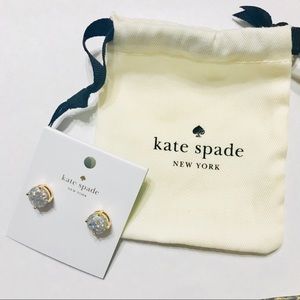 [NWT] Kate Spade Earrings - Glitter Gumdrop Stud